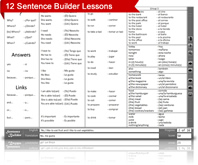 sentence builder screenshot